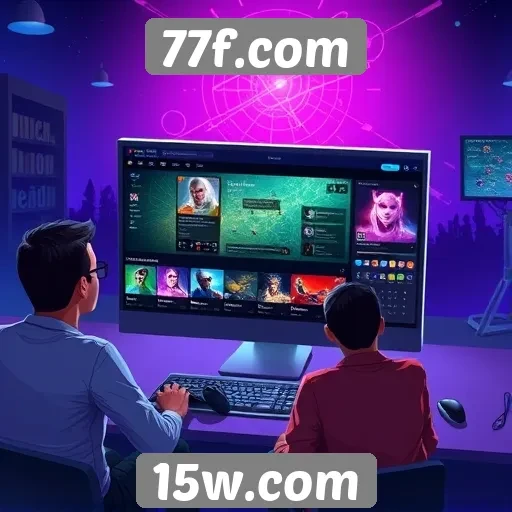 Análise da interface do usuário no 77f.com